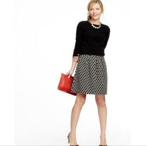 Boden Jersey Jacquard Polka Dot Mini Skirt